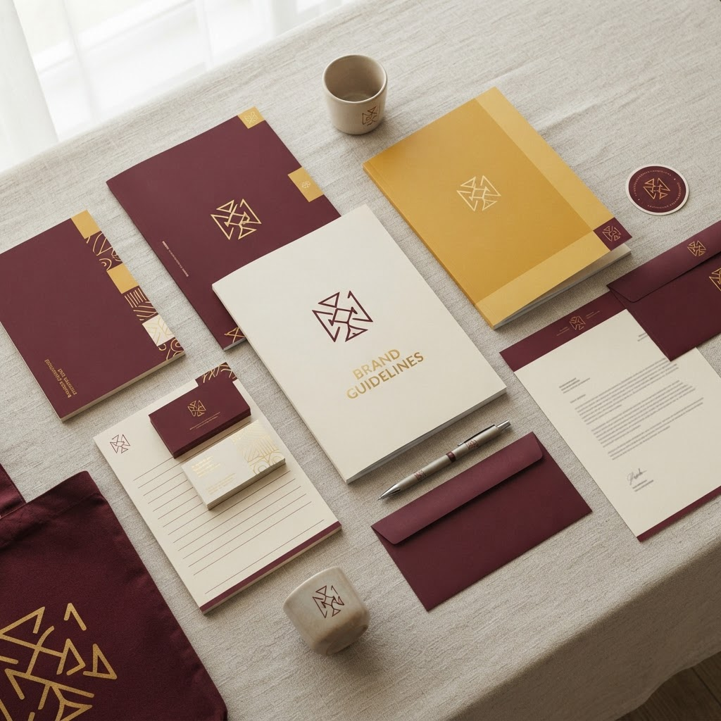 Branding & Graphic Design work by Sahan Designs