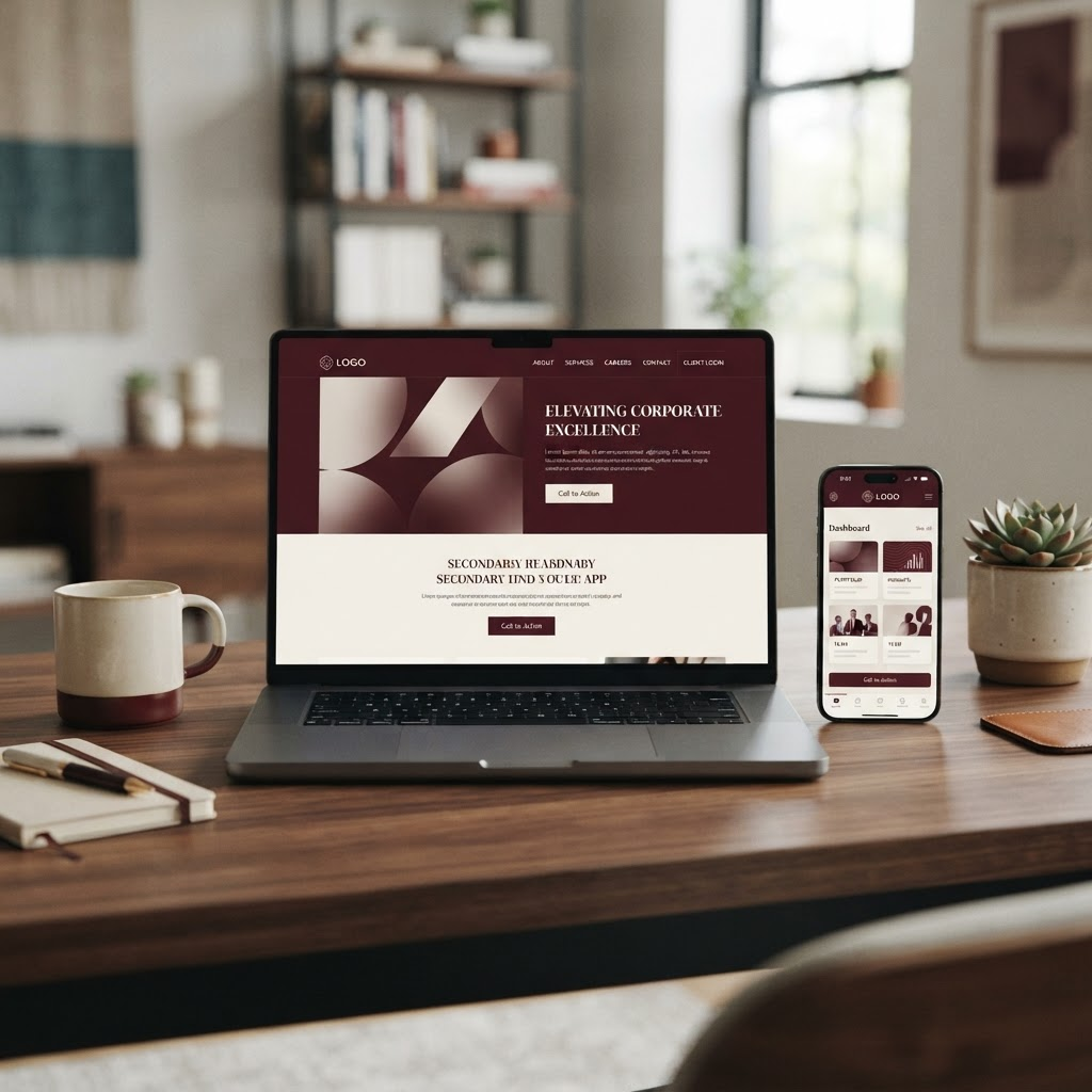 Website & Digital Design work by Sahan Designs